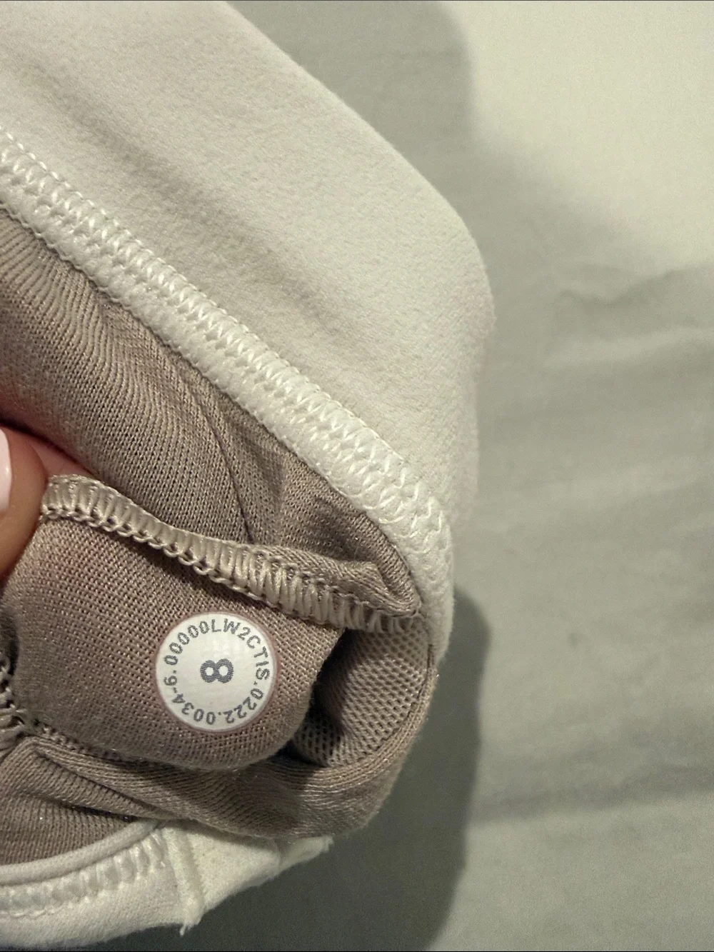 lululemon athletica flow Y White Racerback Sports Bra